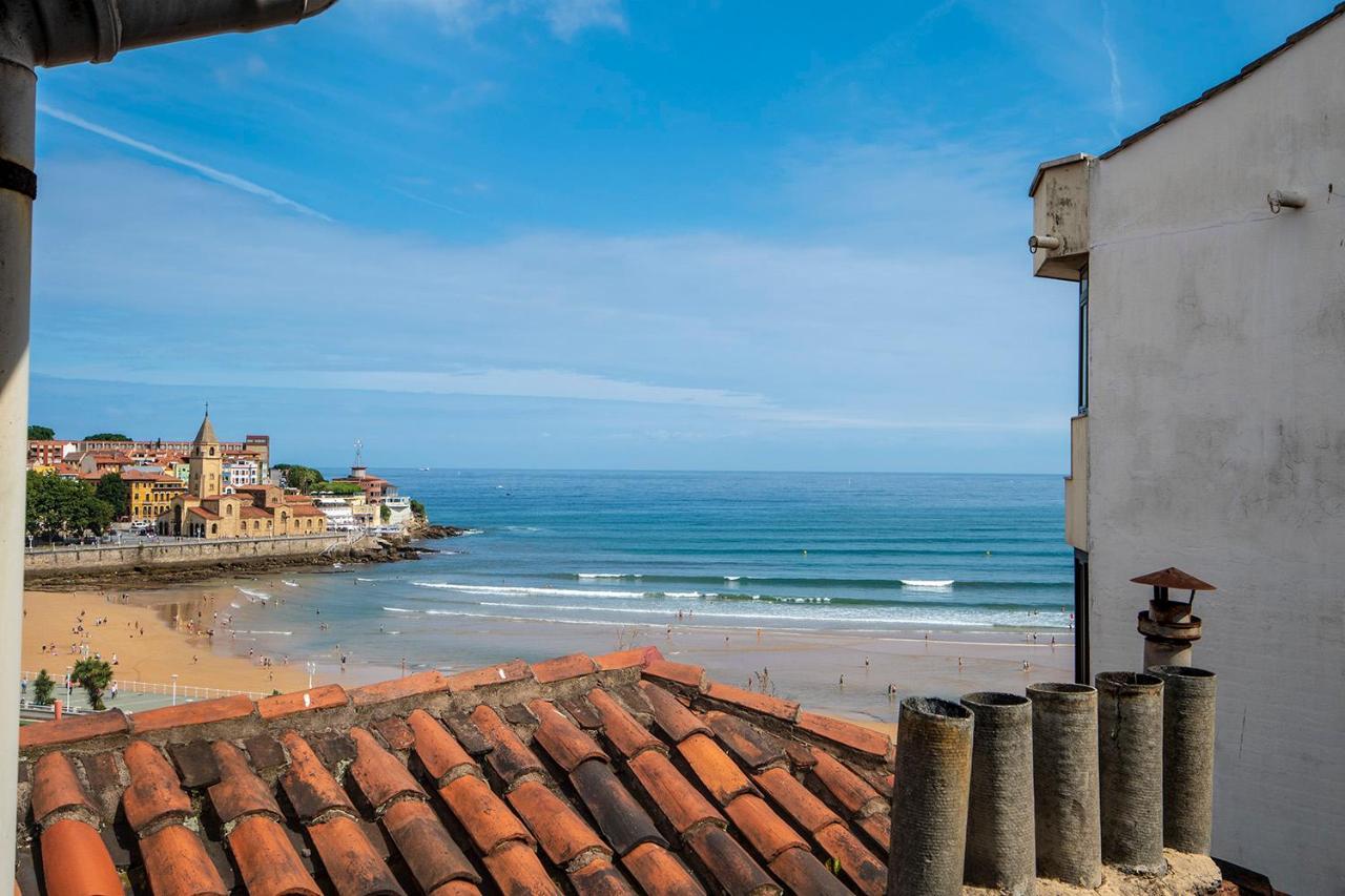 Апартаменти 183A Apto En Pleno Centro Con Vistas Al Mar Хіхон Екстер'єр фото